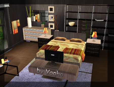 Мебель от Yogho для Симс 3 в формате sims3pack