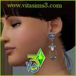 Клевые серьги от vitasims для Симс 3 в формате sims3pack