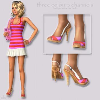 Туфли на шпильке для Sims 3 в формате sims3pack