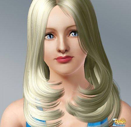 Две причёски от PEGGY (Sims 3) в формате package