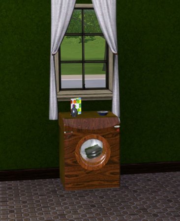 Стиральная машина для Sims 3 (Декор)