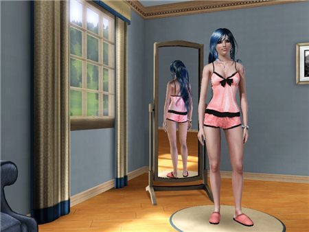 Симка Лена (Авторская работа для Sims 3)