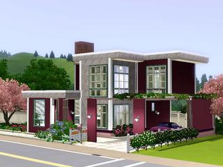 Уютный дом для Sims 3 в формате sims3pack