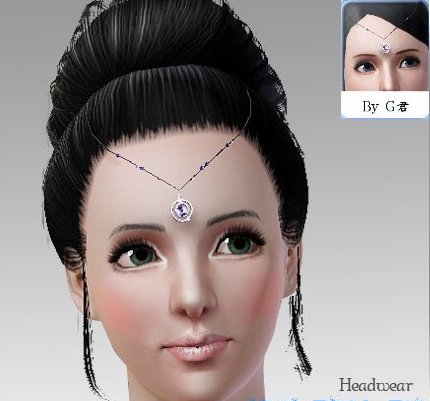 Украшение для головы (Sims 3) в формате package
