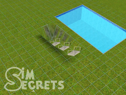 Делаем окна внутри бассейна (Sims 3)