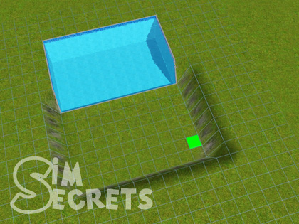 Делаем окна внутри бассейна (Sims 3)