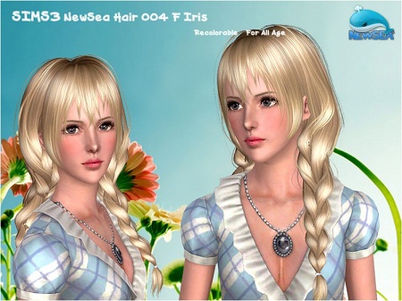 Косички для Sims 3 в формате sims3pack