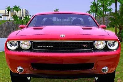 Машина Dodge Challenger для симс 3 в формате package