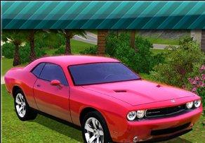 Машина Dodge Challenger для симс 3 в формате package