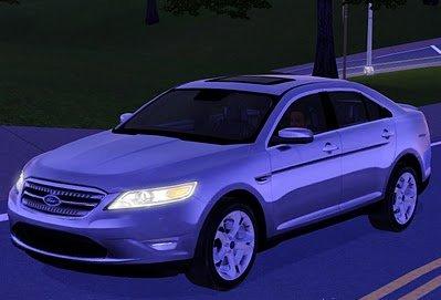 Автомобиль Ford для Симс 3 в формате sims3pack и package