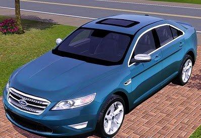 Автомобиль Ford для Симс 3 в формате sims3pack и package