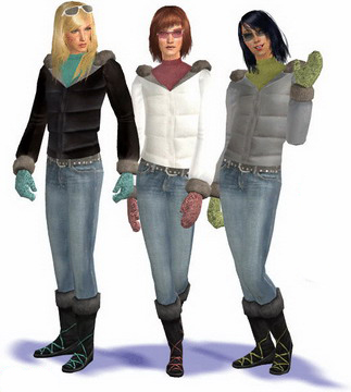 Куртки для Sims 2
