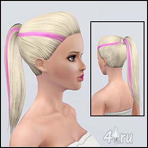 Новая причёска "Barbi girl" для Симс3 в формате package