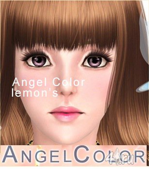 Линзы Angel color on Lemon для Симс 3 в формате sims3pack