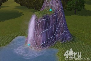 Водопад в Sims 3