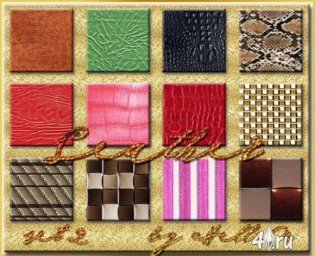 Текстуры Leather set2 от HelleN для Симс 3 в формате sims3pack