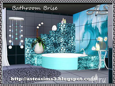 Ванная "Brise" для Симс 3 в формате sims3pack