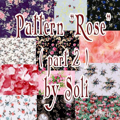 Текстуры "Роза" от Soli для Симс 3 в формате sims3pack