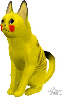 Питомец Pikachu для Симс 3