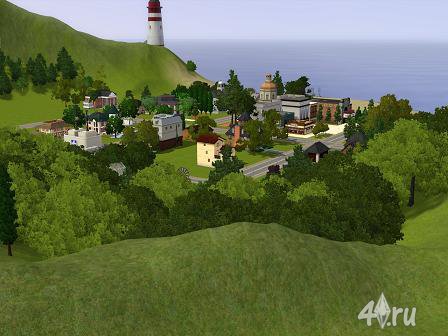 Город Золотой остров (Golden Isle) от MrAntonieddu для Симс 3 в формате sims3pack