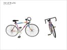 Набор декоративных велосипедов от Severinka для The Sims 4